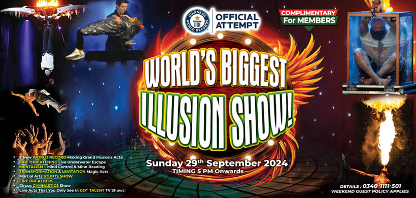 World's Biggest Illusion Show!