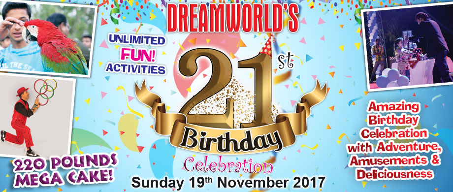 Dreamworld 21st Birthday